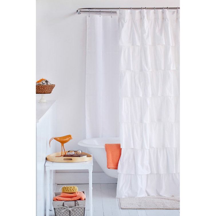 One Allium Way® Quinton 100 Cotton Floral Single Shower Curtain Wayfair